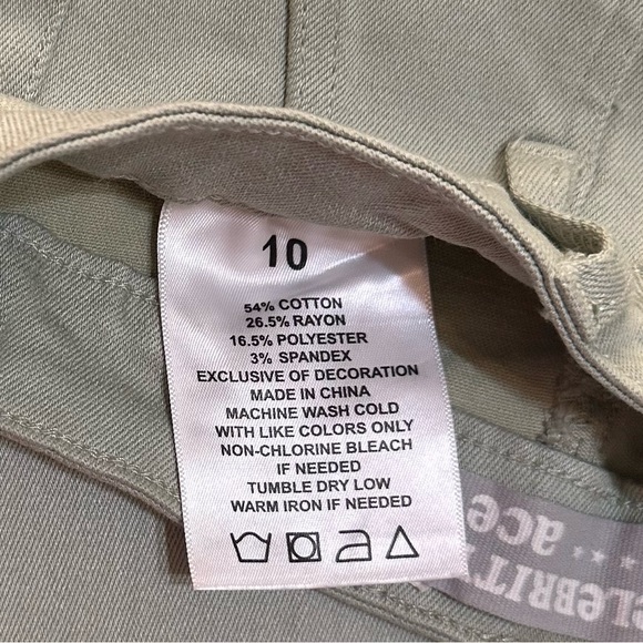 Bootcut Stretch Cargo Jeans (Size 10 Girls) - Picture 6 of 8